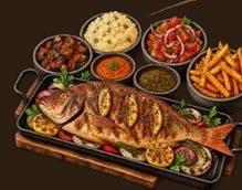 COASTAL GRILLED CATCH source food artwork