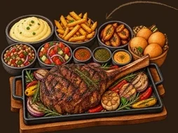 INYAME YE-TOMAHAWK source food artwork